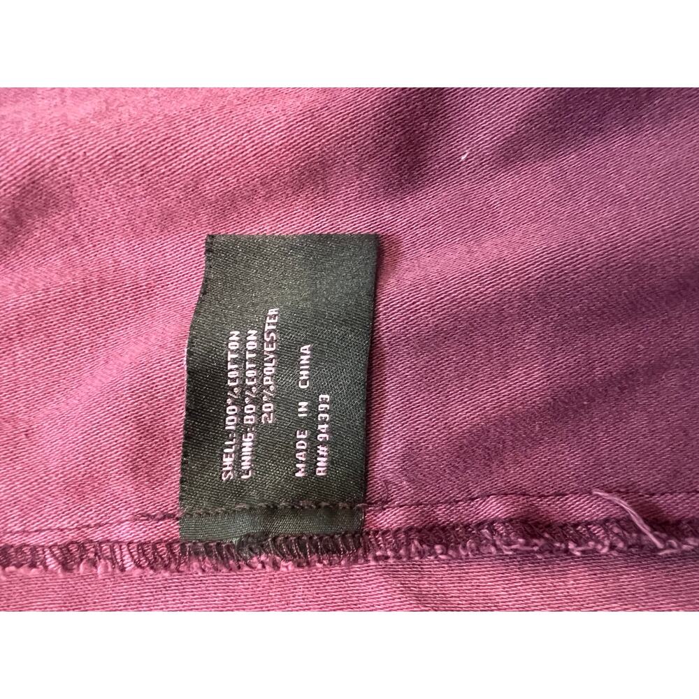 Altar'd State Raw Hem Peplum Rose Color Barbicore Button Jacket Women's Size L - Picture 6 of 10